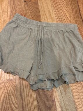 Aerie ruffle lounge shorts